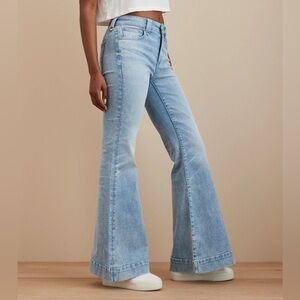 American Eagle Outfitters Light Blue Flare Jeans
